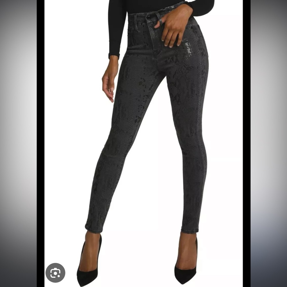 Good American Reptile Jeans